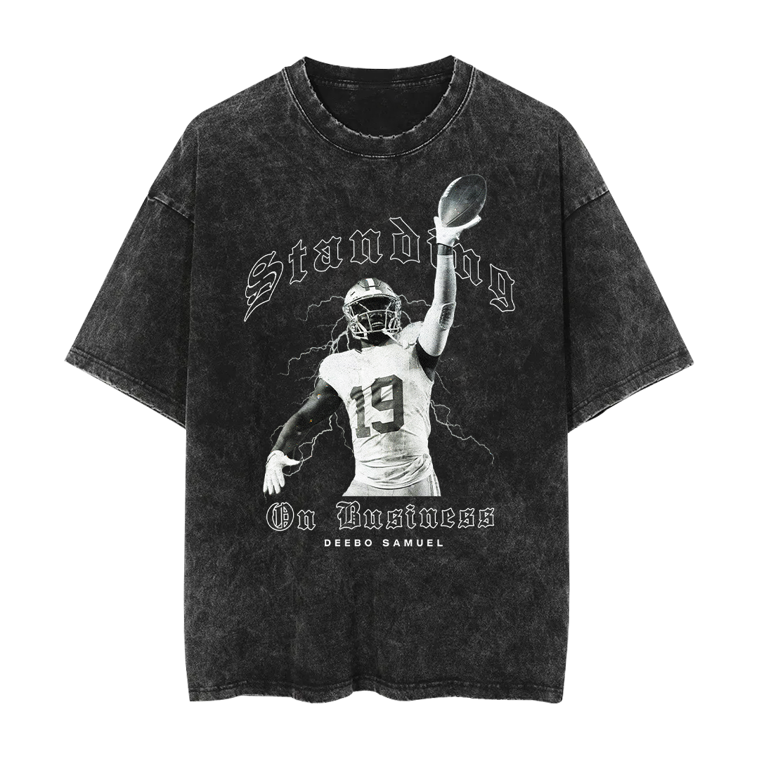 Standing On Business MINERAL WASH SHIRT