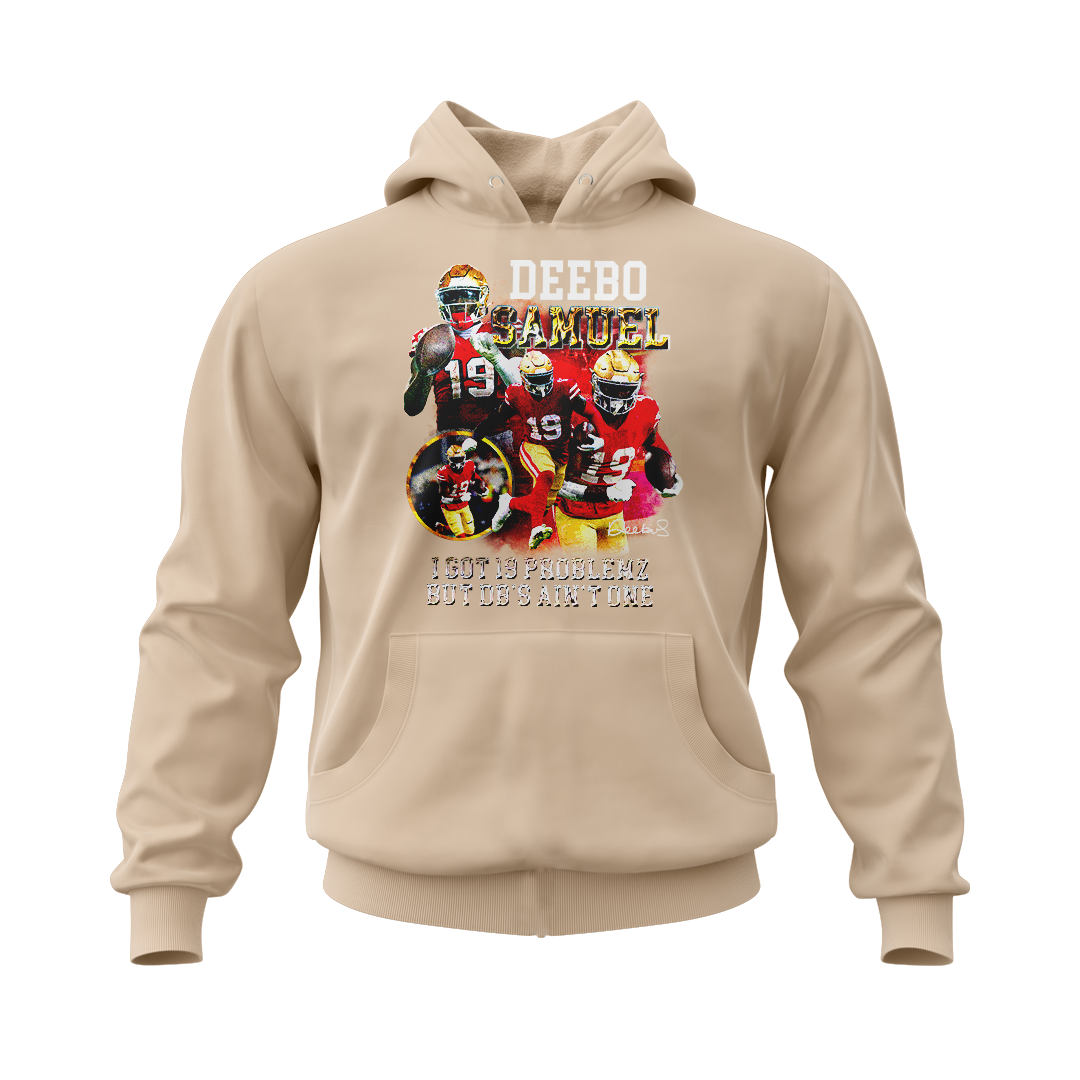 Vintage I Got 19 Problemz Men Hoodie