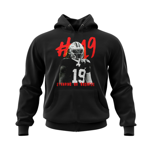 Retro Standing On Business Men Hoodie