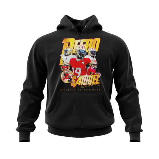 Vintage Standing On Business Men Hoodie