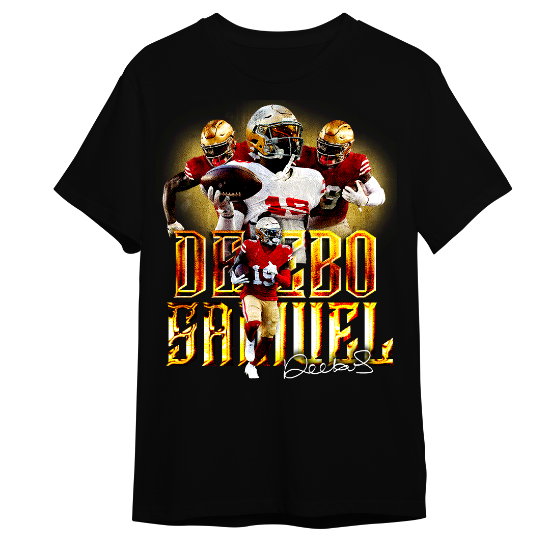 Vintage Deebo Samuel Oversized Premium Heavyweight Men Shirt