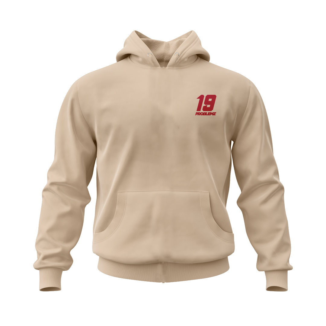 19 Problemz Logo Men Hoodie