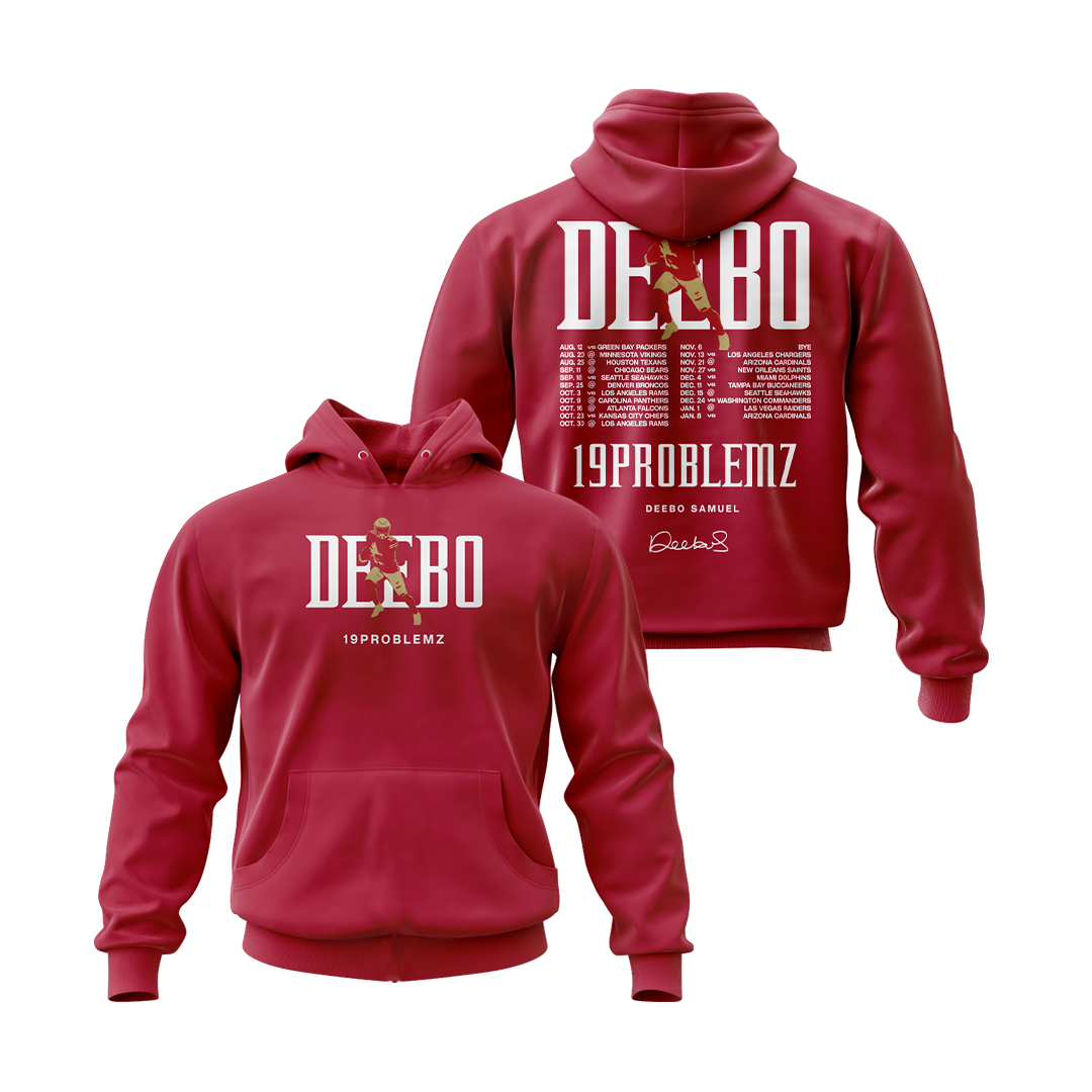 Deebo Samuel 19 Problemz Men Hoodie - Deebo Samuel Shop